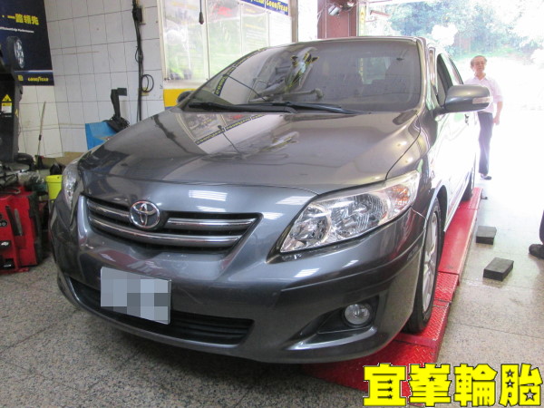 TOYOTA ALTIS ORO W401 TPMS SELENIA 5w40   Assurance TripleMax 205/55/16 3D四輪定位