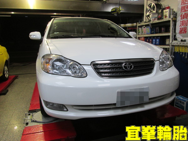 TOYOTA ALTIS 煞車抖動  碟盤車銷研磨