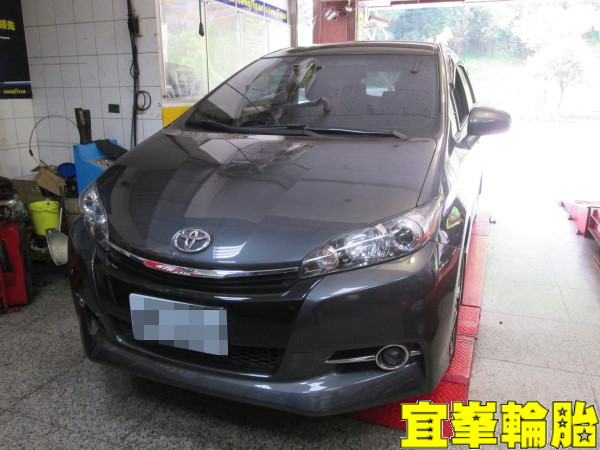 TOYOTA WISH ORO TPMS發射器更換 Assurance TripleMax 205/55/16 3D四輪定位