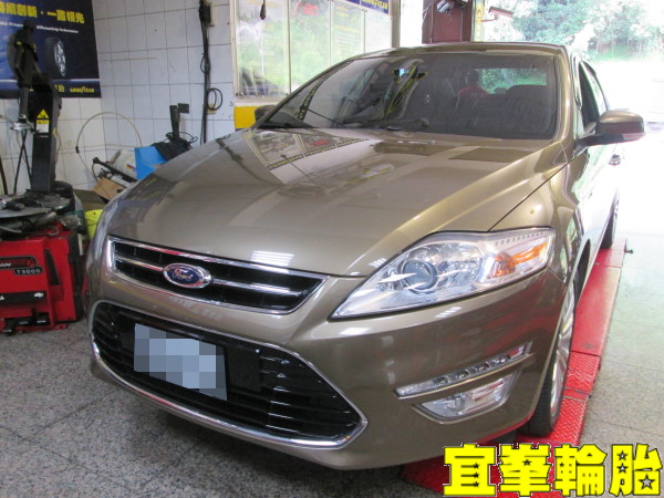 FORD MONDEO TDCI 輪胎對調