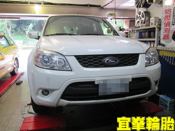 FORD ESCAPE ORO W410 TPMS 極致安裝 高速抖動 碟盤車銷研磨