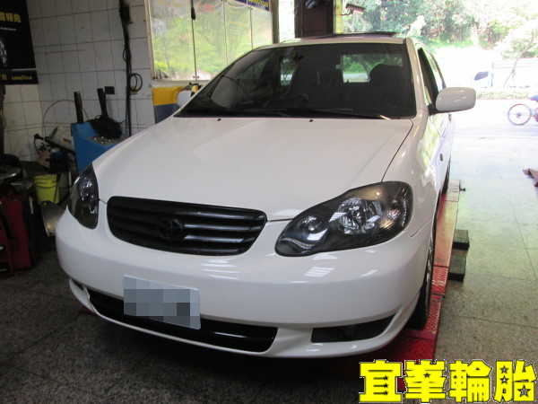 TOYOTA ALTIS ORO W401 TPMS極致安裝 BENDIX MKT 鈦條紋來令片  極致安裝