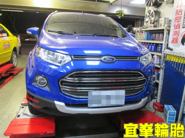 THE ALL-NEW ECOSPORT ORO W410 TPMS安裝 底盤隔音防鏽