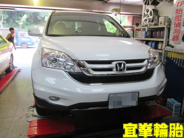 HONDA C-RV ContiComfortContact LX 225/65/17 ORO W410 TPMS 3D四輪定位