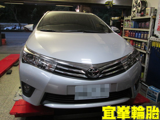 TOYOTA ALTIS ORO W401 TPMS 移植安裝