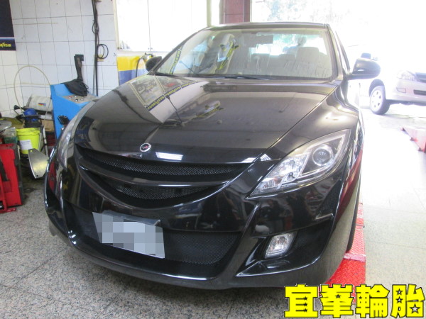 MAZDA 6 馬6  EAGLE EFFICIENTGRIP E.F.G 215/50/17 ORO w410 TPMS 3D四輪定位
