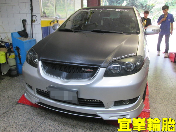 TOYOTA VIOS  後輪煞車異音