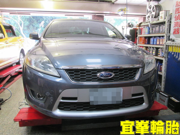 FORD MONDEO TDCI 金屬氣嘴安裝