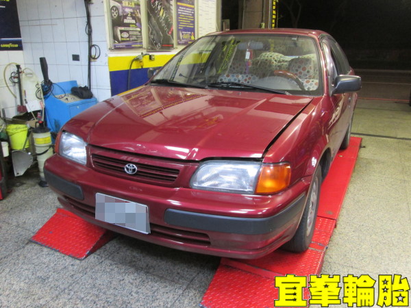 TOYOTA TERCEL 引擎底盤檢修全車蛻變初章