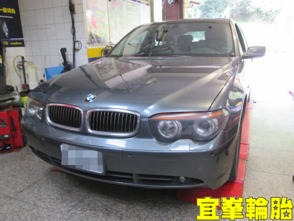BMW E66  735Li  GOODYEAR EAGLE LS-2 ROF 245/50-18 3D四輪定位