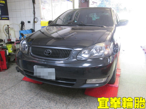 TOYOTA ALTIS BENDIX MKT 前後鈦條紋來令片 碟盤車銷研磨極致安裝 BOHENG 後劃線碟盤跟換  自備機油保養