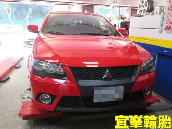 Mitsubishi Lancer Fortis BC V1 特製版 3D四輪定位