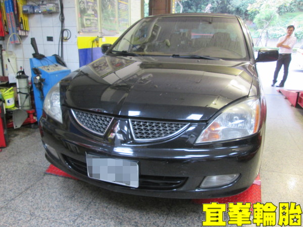 Mitsubishi GLOBAL LANCER 煞車高速抖動 碟盤車銷研磨