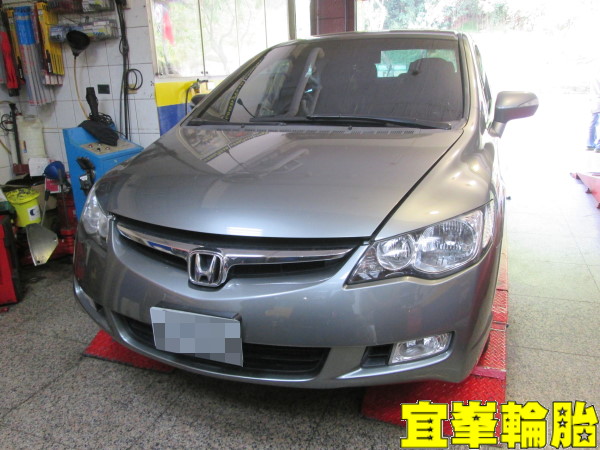 HONDA CIVIC8 喜美八代 BENDIX MKT 極致安裝碟盤車銷研磨 SELENIA 5w40 SWD ATF JAKO 福士水箱精  福士車室活性碳空氣濾網!