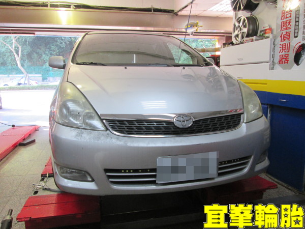 TOYOTA WISH  BENDIX MKT 鈦條紋來令片 碟盤車銷研磨 極致安裝