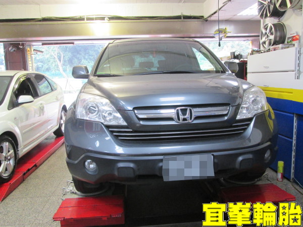 HONDA C-RV EfficientGrip SUV 225/65/17 ORO W410 TPMS極致安裝 3D四輪定位