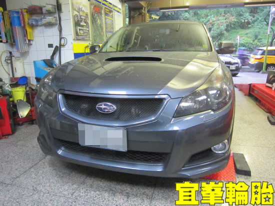 SUBARU LEGACY DIXCEL前後碟盤更換