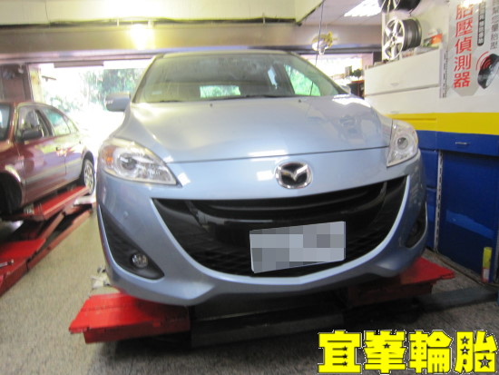 MAZDA 5 ORO W401 TPMS 極致安裝!