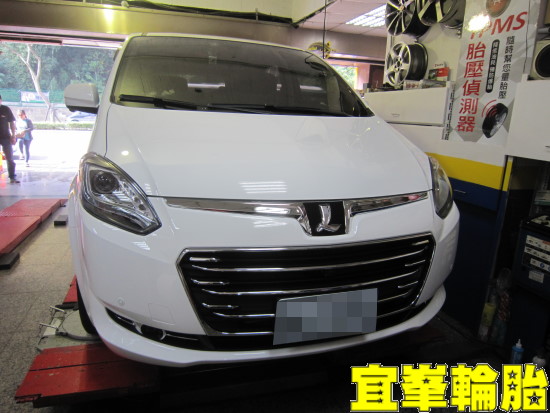 Luxgen M7 TURBO ORO W401 TPMS極致安裝!