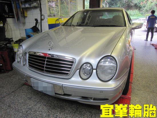 Benz-CLK 230 W208 高速抖動 極致胎圈平衡