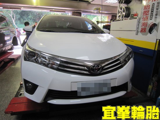 TOYOTA ALTIS  ORO S500-T TPMS極致安裝