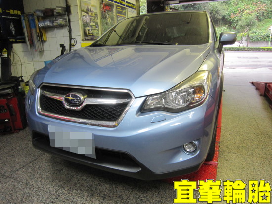 SUBARU XV EAGLE EFFICIENTGRIP E.F.G performance 225/55/17 3D四輪定位