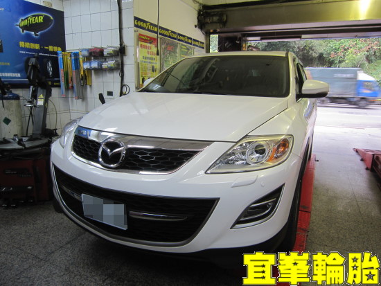 Mazda  CX-9 自備ORO W405 TPMS極致安裝