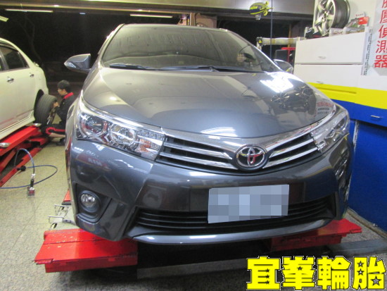 TOYOTA ALTIS ORO W417 盲塞式TPMS極致安裝!