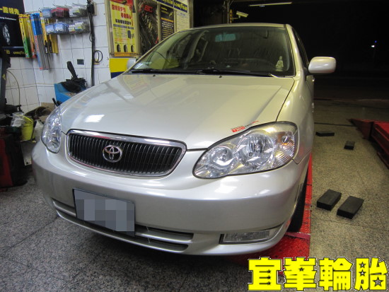 TOYOTA ALTIS 高速煞車抖動 碟盤車銷研磨 輪胎對調