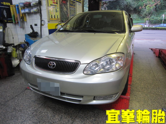 TOYOTA ALTIS Assurance triplemax 195/60/15 3D四輪定位 ORO W417 盲塞式TPMS極致安裝 SELENIA 5W40