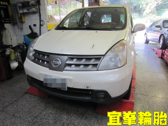 NISSAN LIVINA CONTEX 10W40 火星塞更換 BENDIX MKT 鈦條紋來令片 碟盤車銷研磨  3D四輪定位