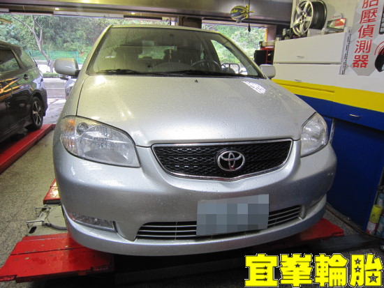 TOYOTA VIOS  Assurance triplemax 195/50/15 3D四輪定位