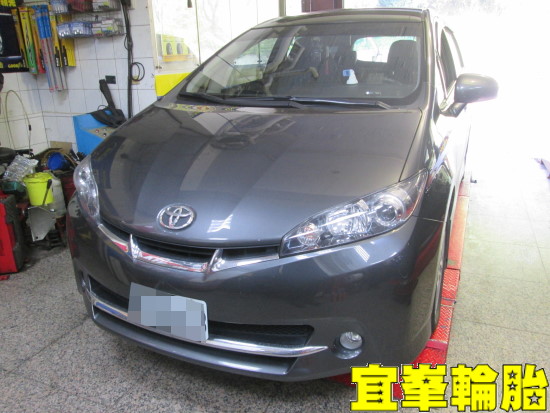 TOYOTA WISH  ORO W417 盲塞式TPMS極致安裝