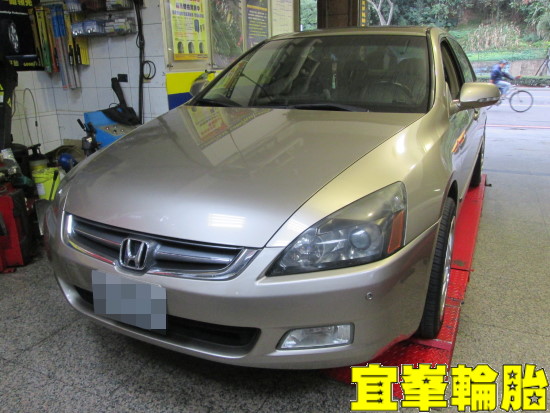 Honda Accord k11 底盤異音檢修