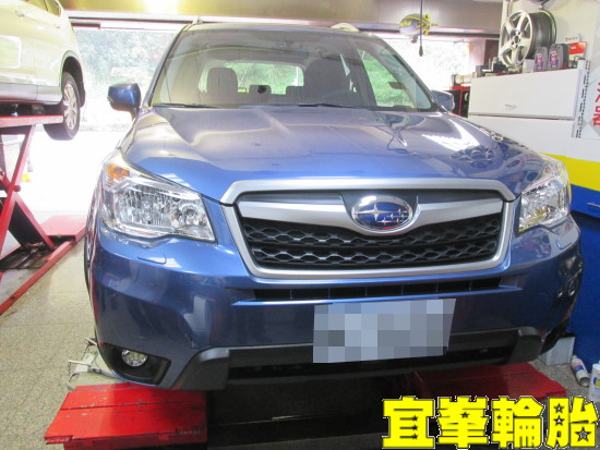 Subaru Forester S500-T TPMS極致安裝