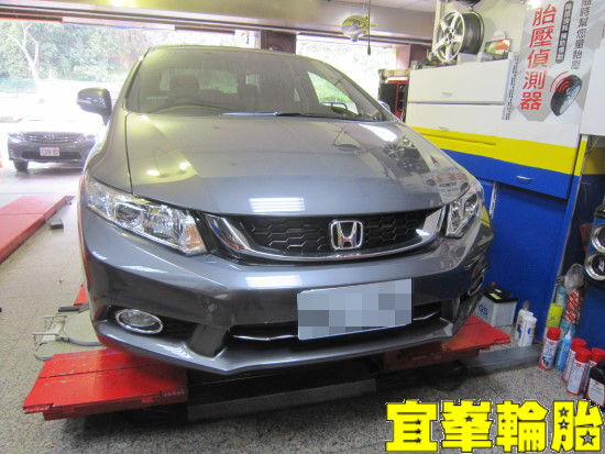 HONDA CIVIC 9.5代 ORO W417 盲塞式TPMS極致安裝!