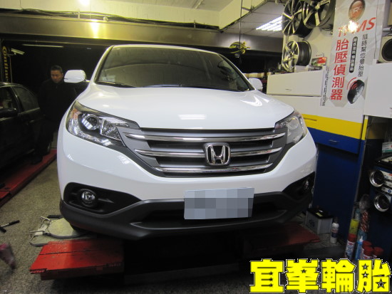 HONDA C-RV ORO W417 盲塞式TPMS極致安裝!