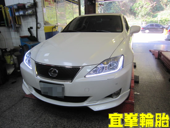LEXUS IS250 ORO W417 盲塞式TPMS極致安裝