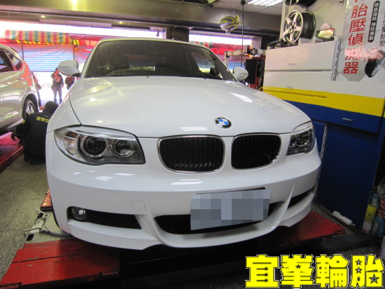 BMW E82 118D 輪胎對調平衡不能