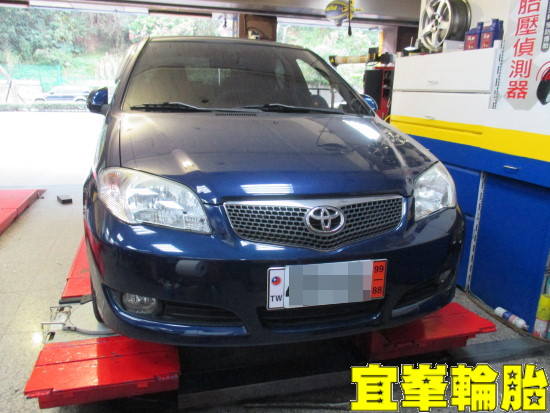 TOYOTA VIOS  Assurance TripleMax 185/60/14 3D四輪定位