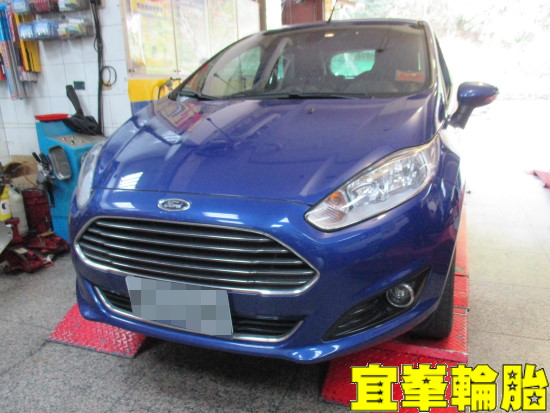 FORD FIESTA ORO W410 TPMS 極致安裝 Assurance TripleMax 195/50/16 胎圈最佳化平衡 3D四輪定位