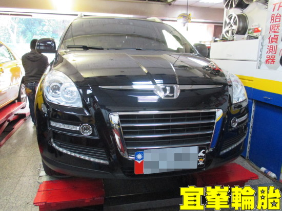 LUXGEN 7 SUV S500-T TPMS極致安裝