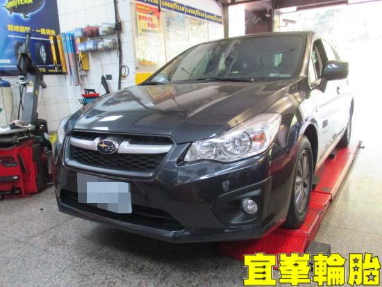 subaru impreza S500-T TPMS極致安裝