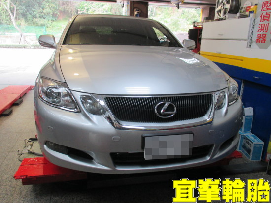 LEXUS GS350 3D四輪定位