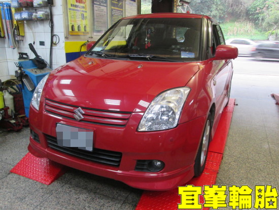 Suzuki Swift  ORO W401 TPMS極致安裝 胎圈最佳化平衡