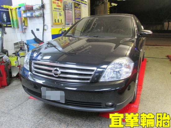 NISSAN TEANA 高速抖動  輪胎應力測量 極致胎圈平衡