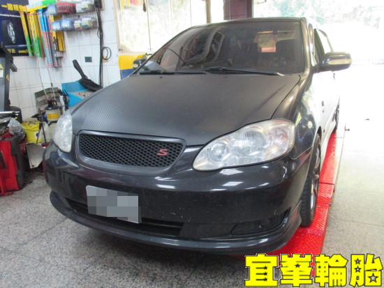 TOYOTA ALTIS 悲劇自備W405 TPMS 極致安裝 胎圈最佳化平衡 SELENIA 10W40 福士車室活性碳空氣濾網
