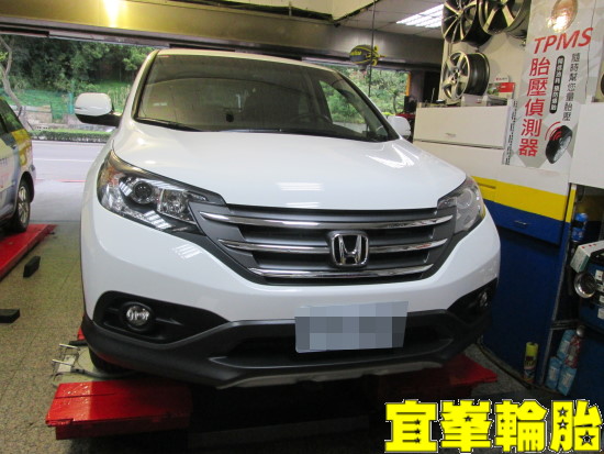 HONDA C-RV ORO W417 盲塞式TPMS極致安裝