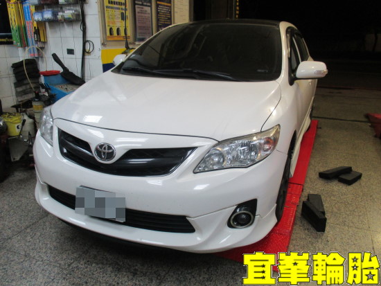 TOYOTA ALTIS SELENIA 5W30 SWD CVT ATF 輪胎對調