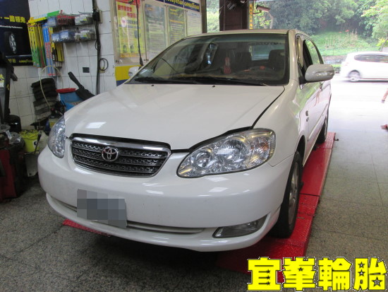 TOYOTA ALTIS  Assurance TripleMax 195/60/15 三角架強化鐵套更換 SELENIA 5w50 3D四輪定位